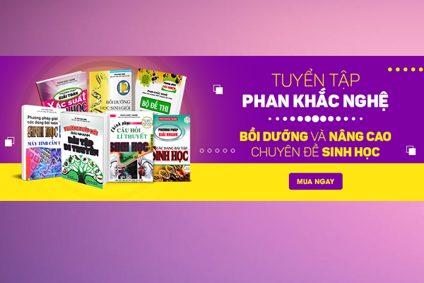combo phan khắc nghệ thi thpt quốc gia môn sinh